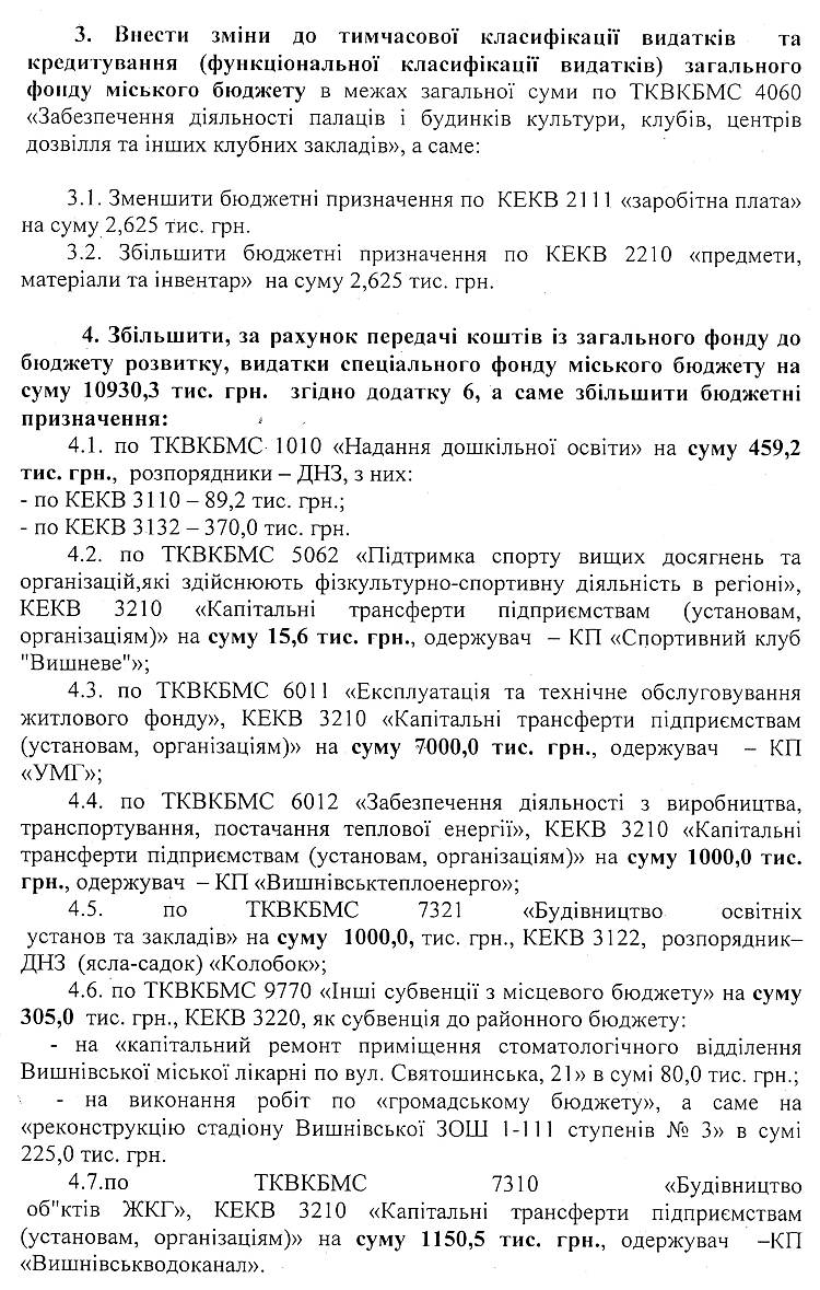 РІШЕННЯ ХХX СЕСІЇ VIІ СКЛИКАННЯ від 31.05.2018 року